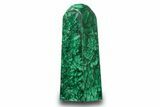 Tall Polished Malachite Tower - DR Congo #321150-1